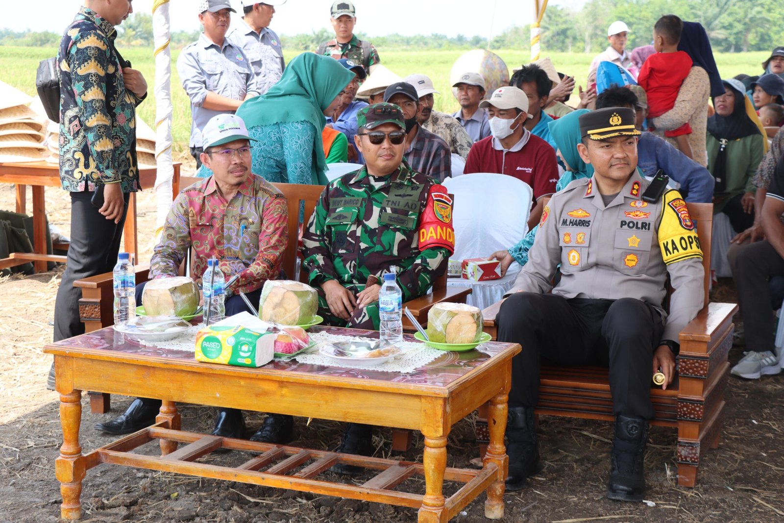 Dandim 0426 Dampingi PJ Gubernur Kunjungi Mesuji